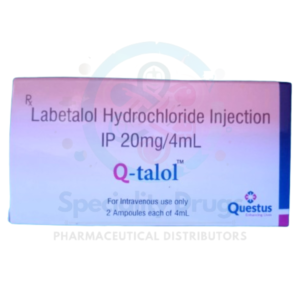 Q-Talol 20mg Labetalol Hydrochloride Injection