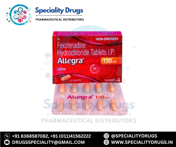 Allegra 120mg Tablet - Image 3