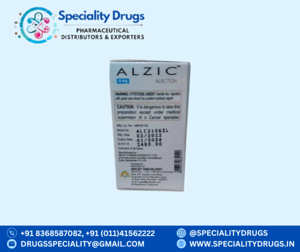 Alzic 4mg Injection - Image 2