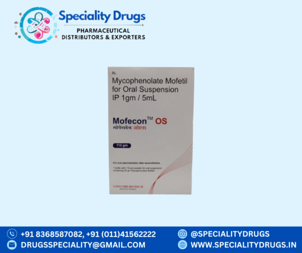 Mycophenolate Mofetil Oral Suspension IP 1gm/5ml