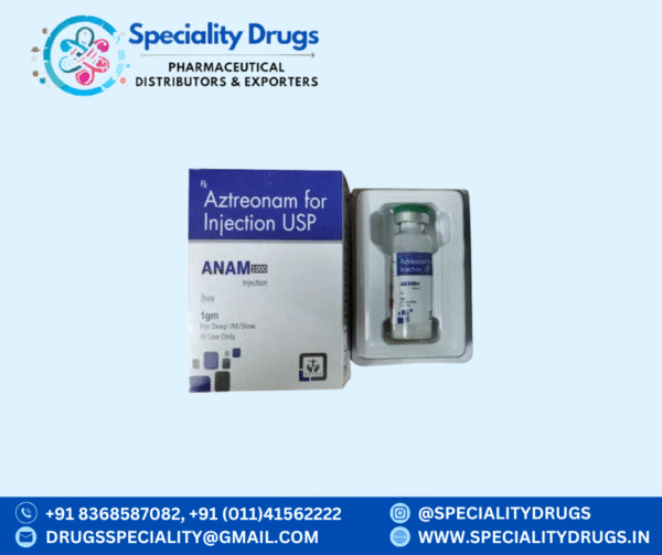 Aztreonam for Injection USP 1000mg
