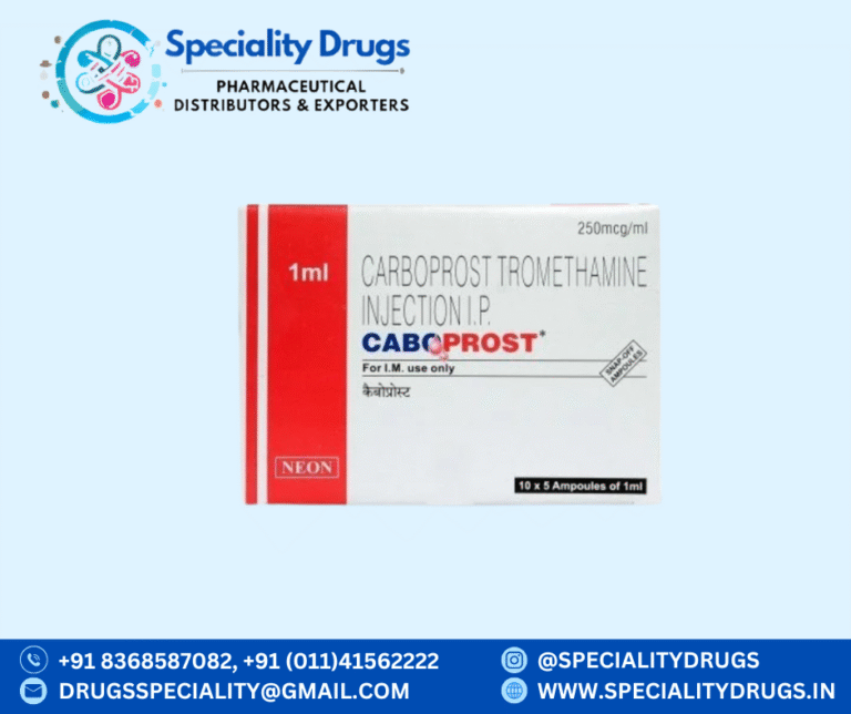 CARBOPROST TROVETHAMINE INJECTION I.P. | SPECIALITYDRUGS