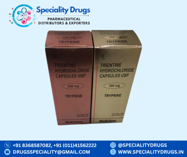 Tryprine 300mgTrientine Capsules
