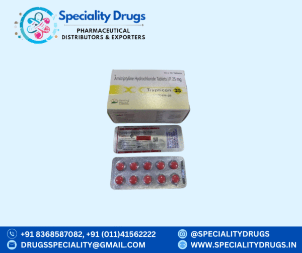 TRYPTICAN 25 MG TABLETS