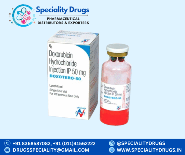 DOXOTERO 50MG INJ