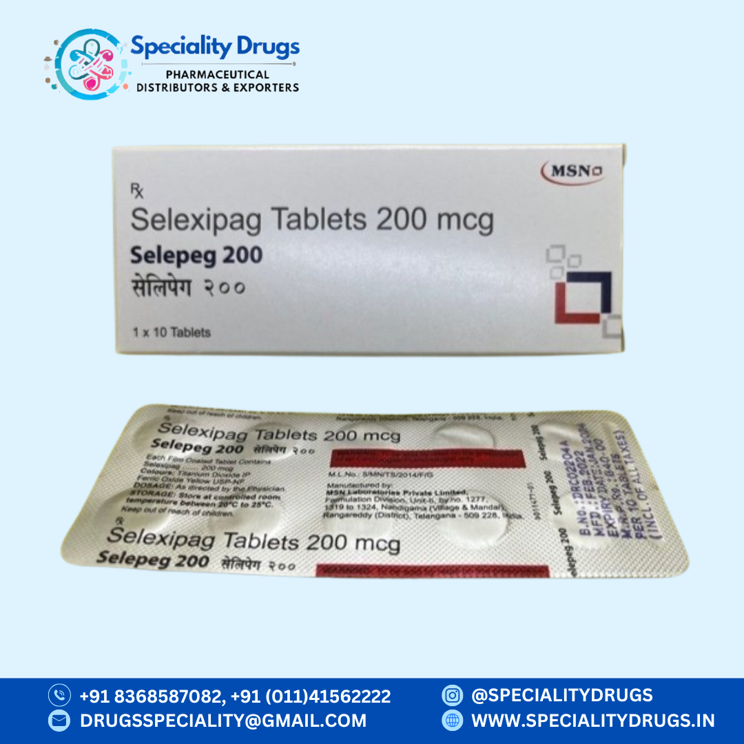 Selexipag Tablet 200mcg 1 Selexipag Tablet 200mcg