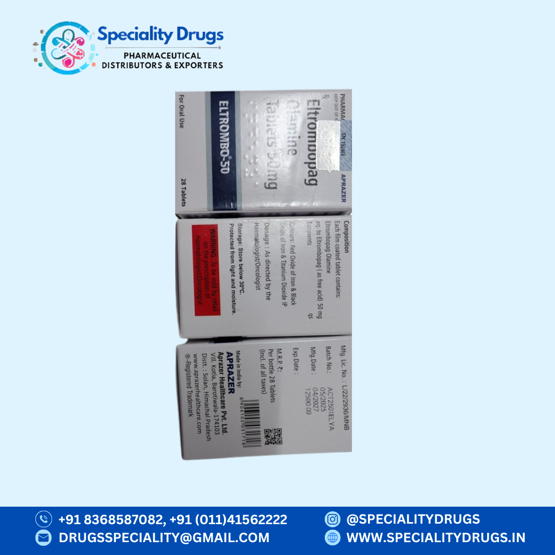 Eltrombopag Olamine Tablet 50mg 1 Eltrombopag Olamine Tablet 50mg