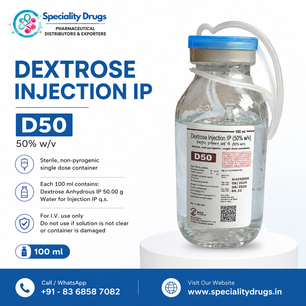 Dextrose Injection IP 1 Dextrose Injection IP