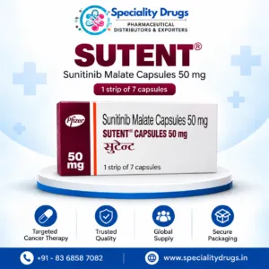 Sutent 50mg Capsule - Uses, Dosage, Side Effects, Benefits & FAQs